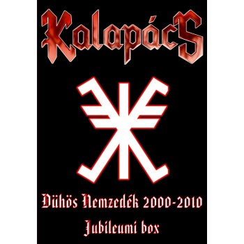 DÜHÖS NEMZEDÉK - KALAPÁCS 2000-2010 - JUBILEUMI BOX - DVD+3CD (2010)