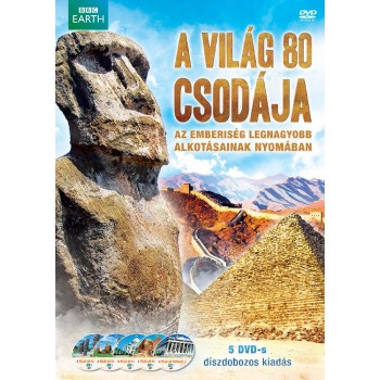 A VILÁG 80 CSODÁJA - DÍSZDOBOZ - 5 DVD - (2013)